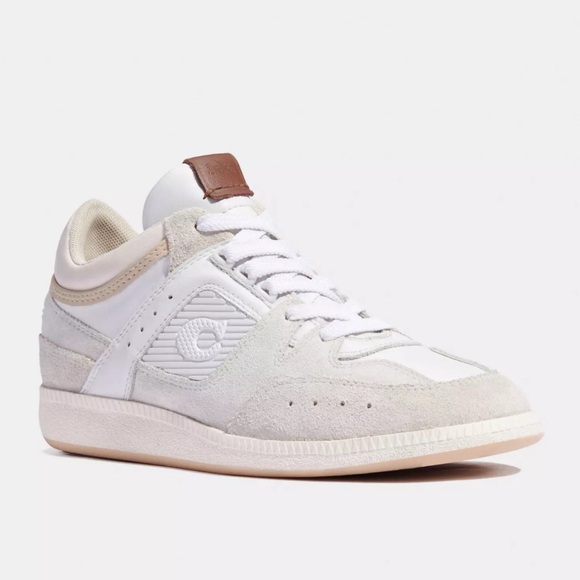 Coach white sneakers 7.5 - Picture 6 of 10